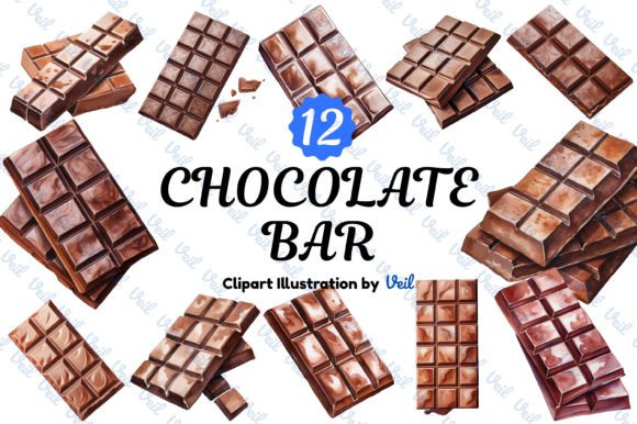 Download Chocolate Bar Clipart Bundle - Bundle Collection