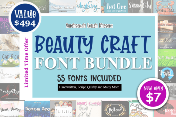 Download Beauty Craft Font Bundle - Bundle Collection