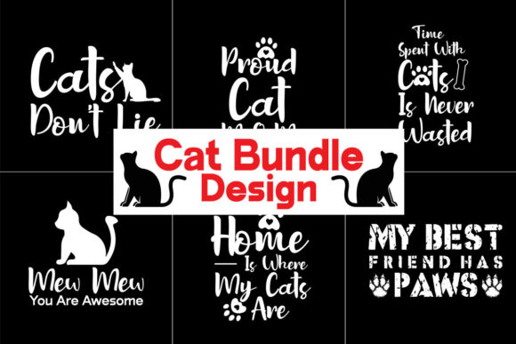 Download Cat Bundle | T-shirt Design - Bundle Collection