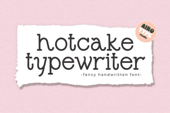 Download Hotcake Typewriter - Premium Resources
