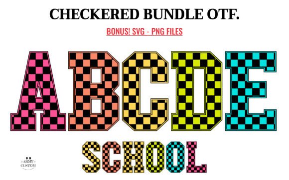 Download Checkered Back to School Bundle - Bundle Collection