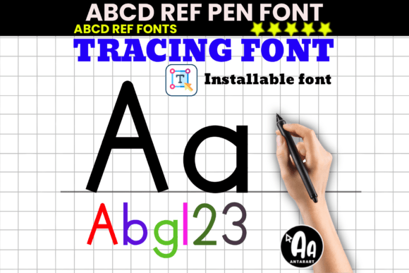 Download Abcd Ref Pen Tracing - Abc Collection