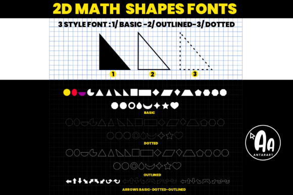 Download Abcd Ref 2d Shapes Outlined - Abc Collection