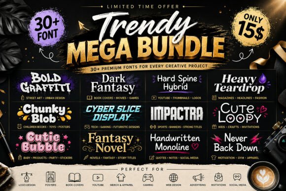 Download Trendy Mega Bundle - Bundle Collection