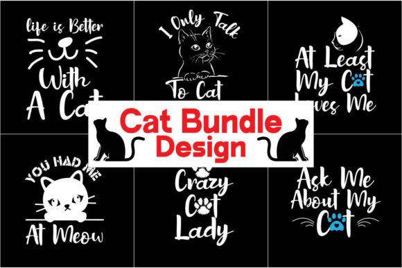 Download Cat Bundle | T-shirt Design - Bundle Collection