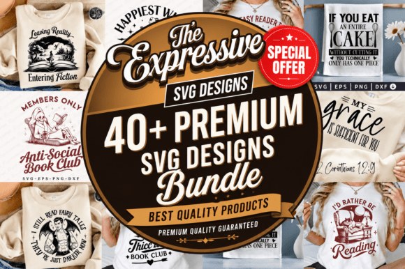 Download 40+ Expressive SVG Bundle - Bundle Collection
