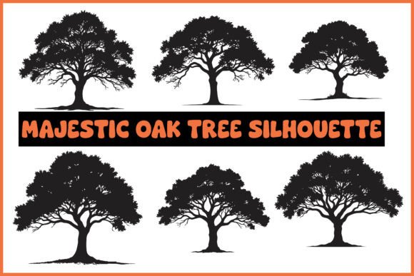 Download Majestic Oak Tree Silhouette Bundle - Bundle Collection